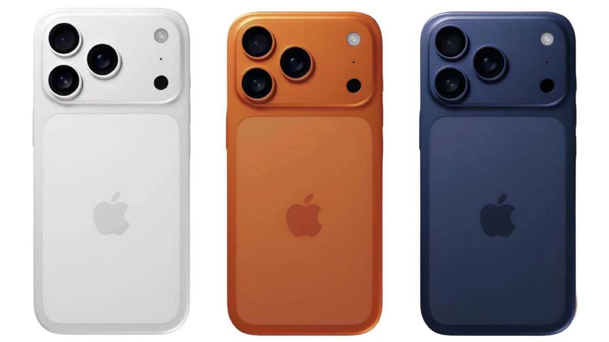 leaked image shows off new iphone 17 pro colors including the orange option