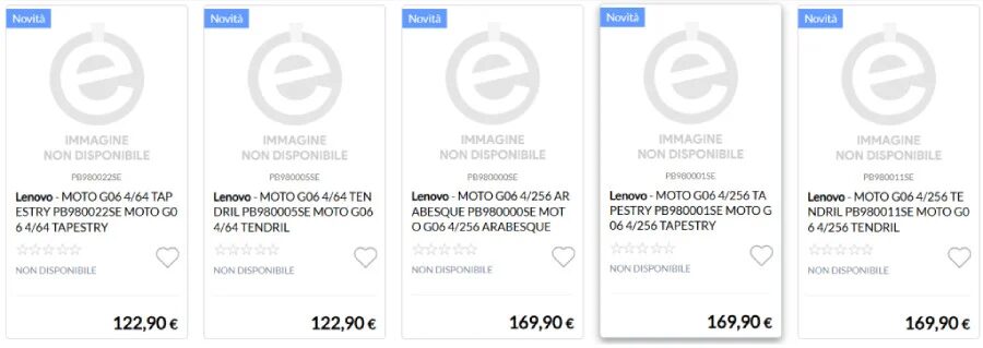 moto g06 color and price leaks