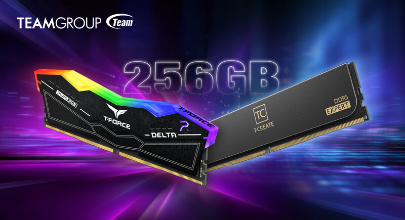 TeamGroup представила комплекты памяти DDR5 объёмом 256 ГБ для геймеров и создателей контента 4 teamgroup unveils ddr5 256gb 4×64gb ultra capacity memory kits unleash