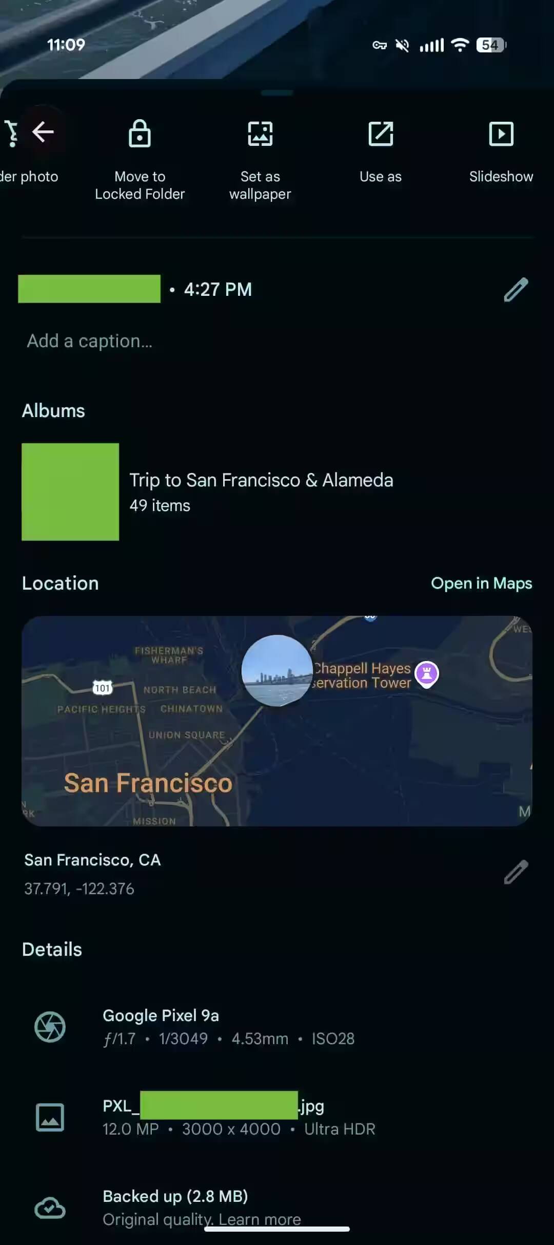 Google обновила просмотрщик Google Photos на Android 4 Интерфейс просмотра фотографий в приложении Google Photos на Android