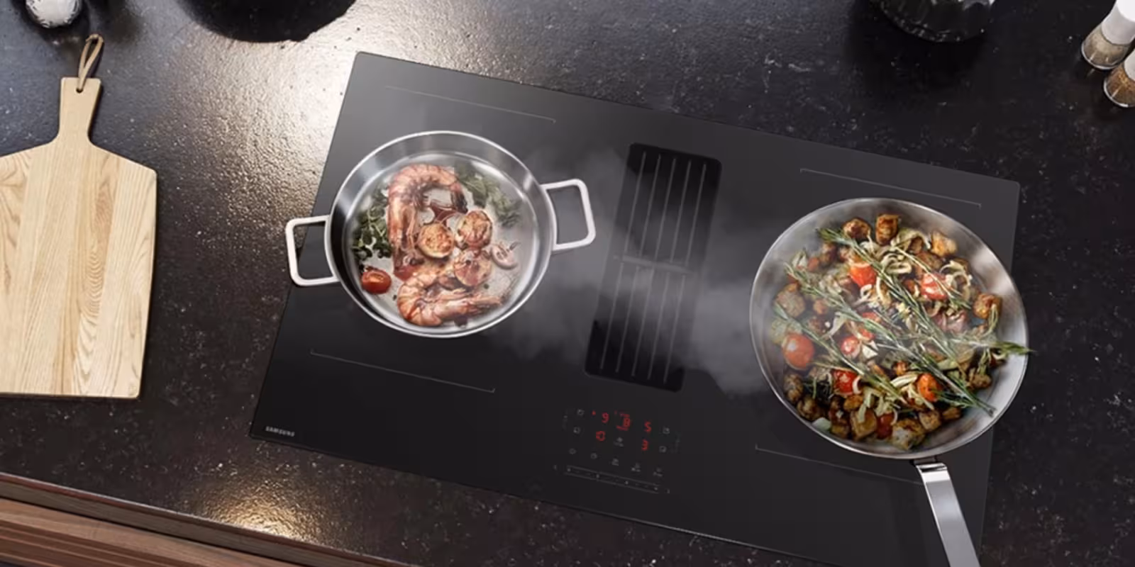 Samsung представит новую линейку премиальной кухонной техники на IFA 2025 2 samsung extractor induction hob built in turbo fan 2025