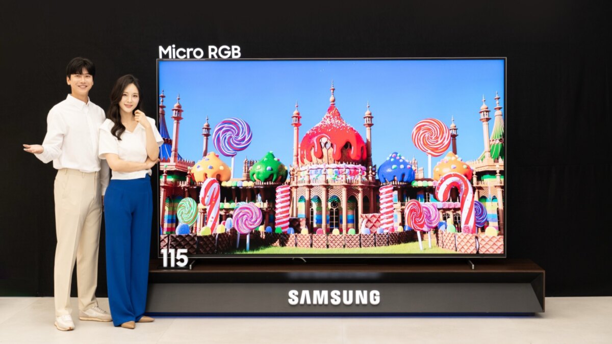 Samsung представила первый в мире 115-дюймовый телевизор Micro RGB 9 samsung micro rgb tv 115 inch korea launch 2025