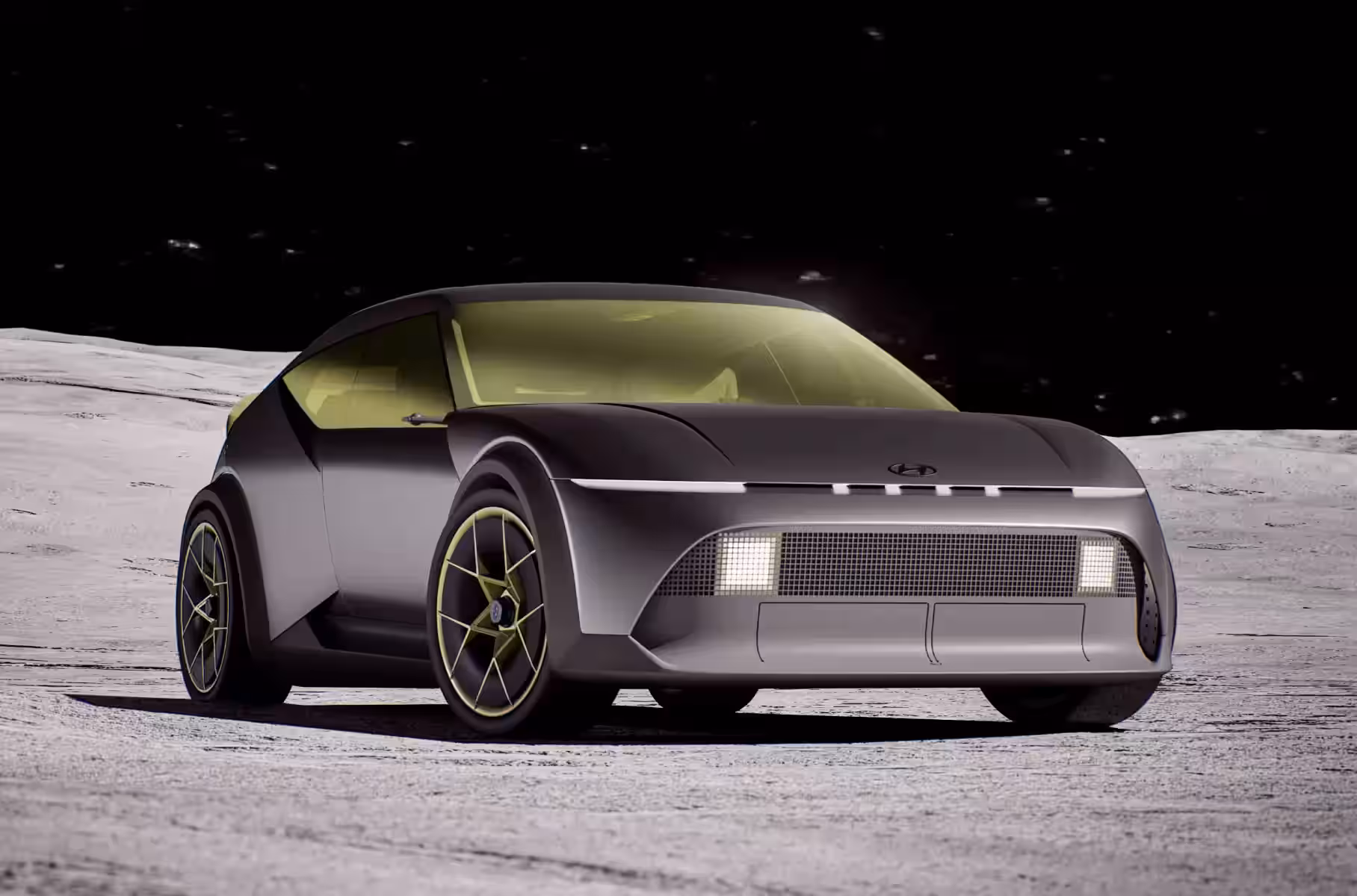 Hyundai показала компактный электрокар Ioniq Concept Three