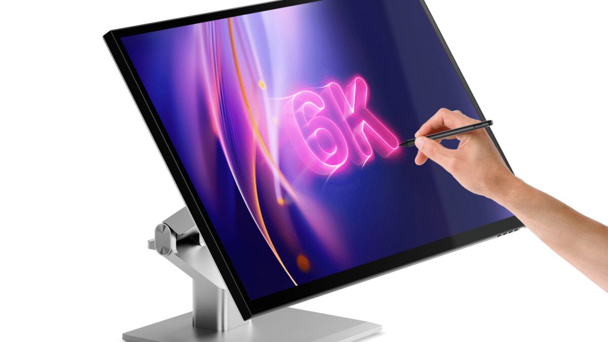 clarity 6k 32 inch touch monitor with fold stand 1920x1920 1