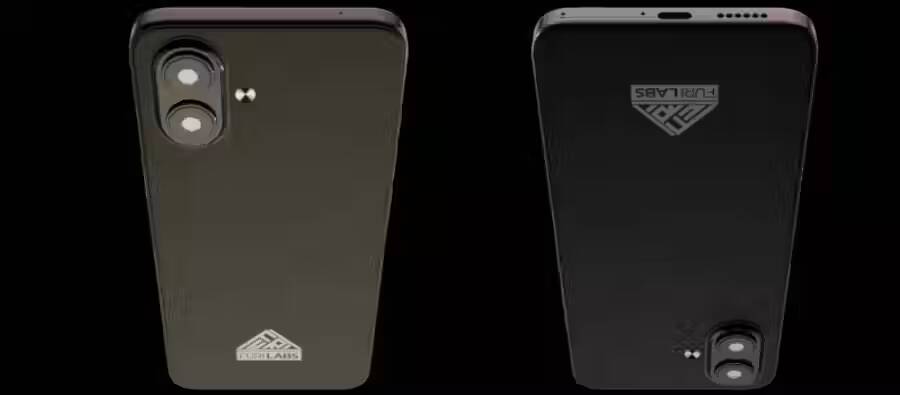 FuriLabs представила FLX1s - Linux-смартфон за $550 с поддержкой Android-приложений 1 Задняя панель смартфона FuriLabs FLX1s с камерой и логотипом