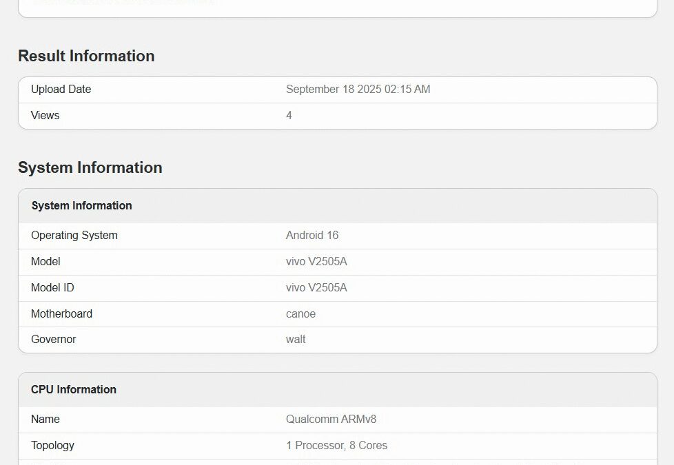 iqoo 15 geekbench
