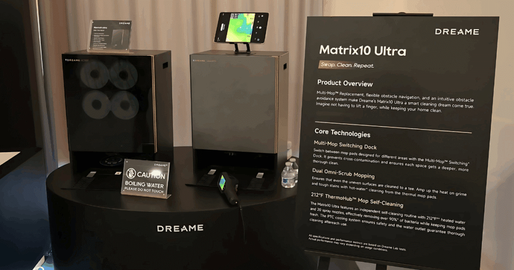 Dreame показала Matrix10 Ultra и новые пылесосы на IFA 2025 5 matrix 10 ultra robot vacuum launch 1024x538 1