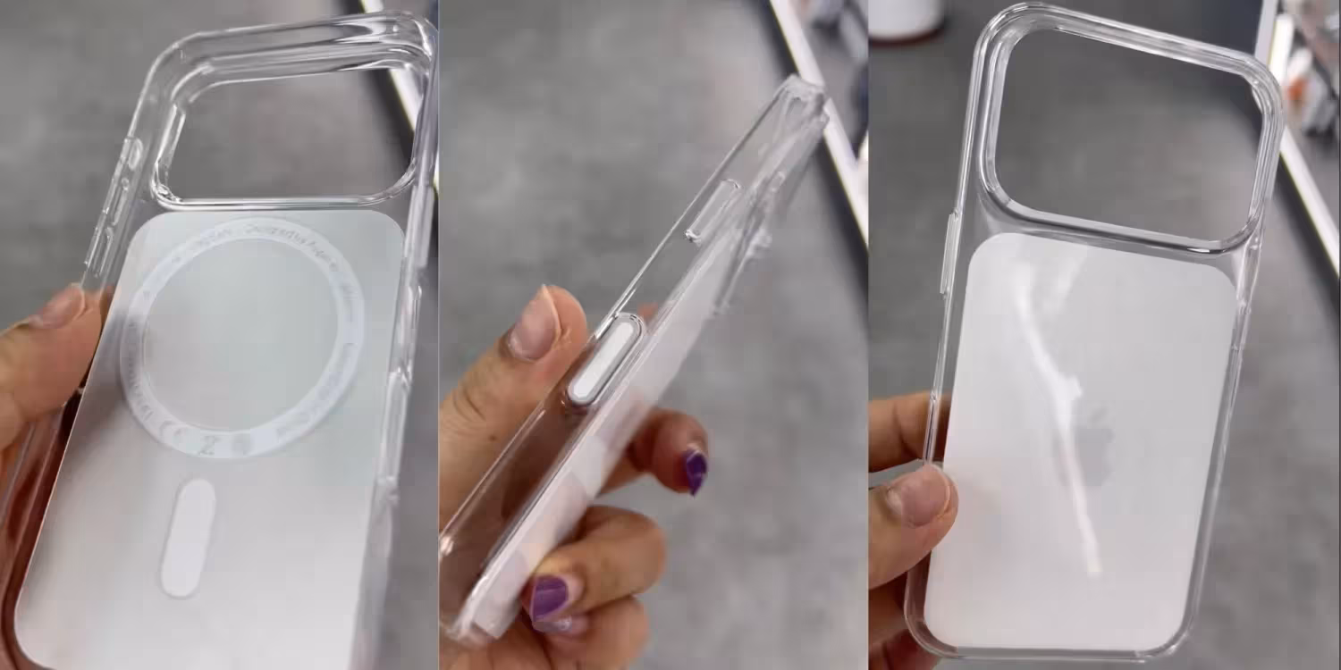 Чехол iPhone 17 Pro «Clear Case» оказался не совсем прозрачным 1 not so clear case