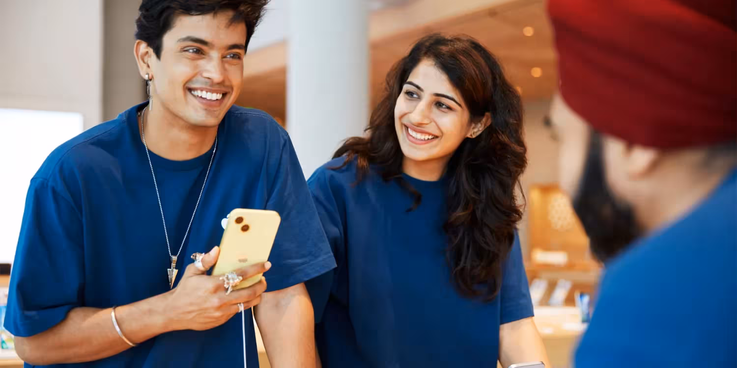 Apple использует ИИ для улучшения продаж iPhone 1 one in seven iphones now made in india.jpg