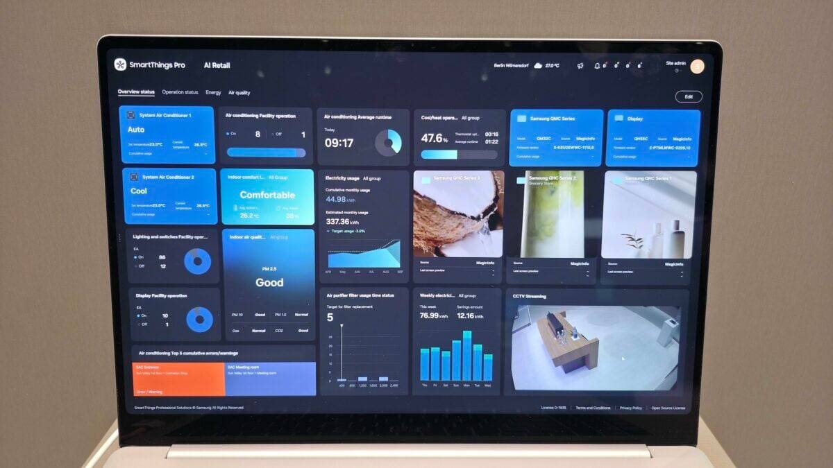 samsung smartthings pro dashboard windows galaxy book laptop 1200x675 1