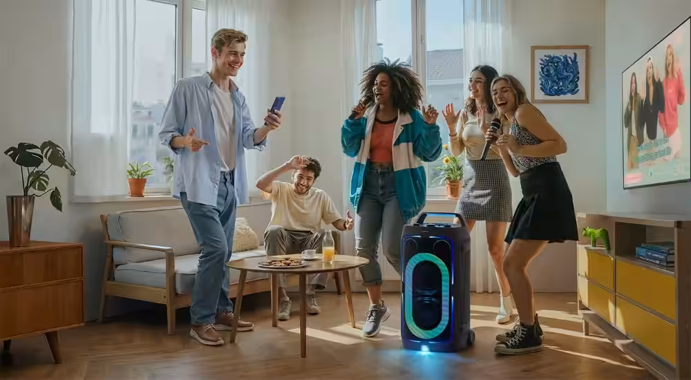 IFA 2025: Samsung представила портативные колонки Sound Tower ST50F и ST40F 5 samsung tvs and displays sound t