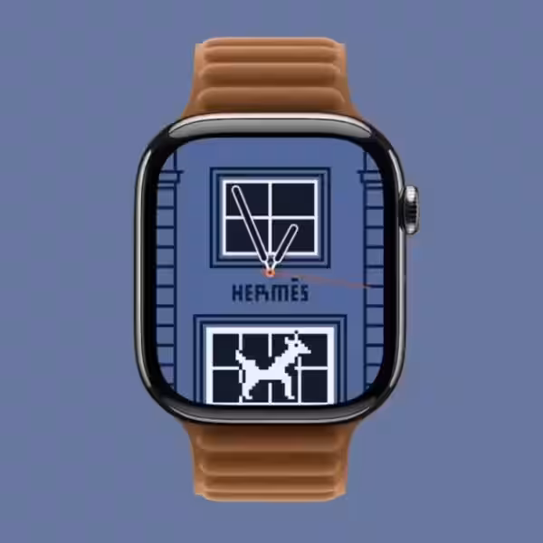 the new apple watch hermes with clarus the dogcow