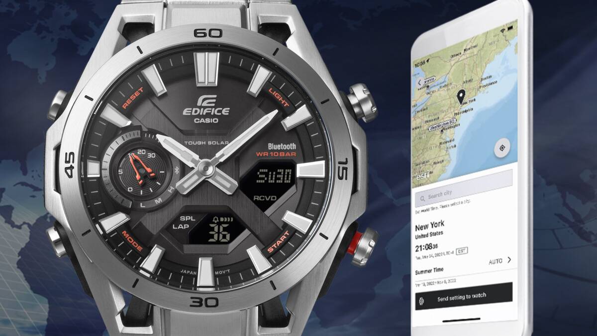 casio edifice ecb 2300 bluetooth