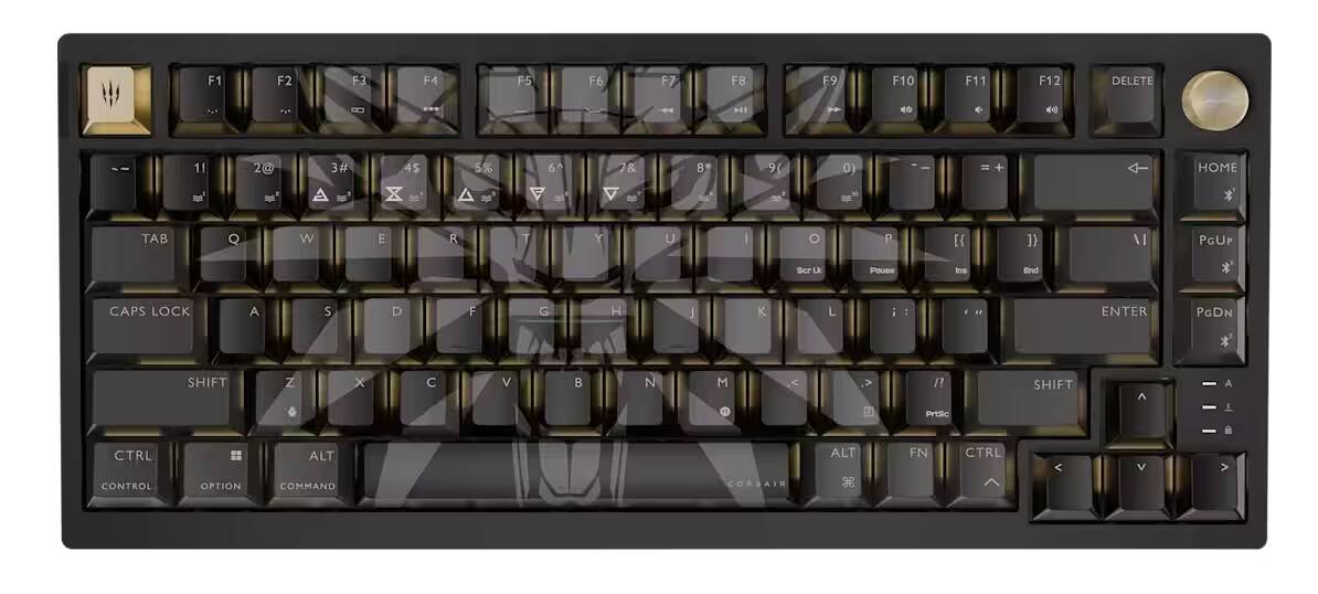 Клавиатура Corsair с подсветкой и лимитированной серии The Witcher 3