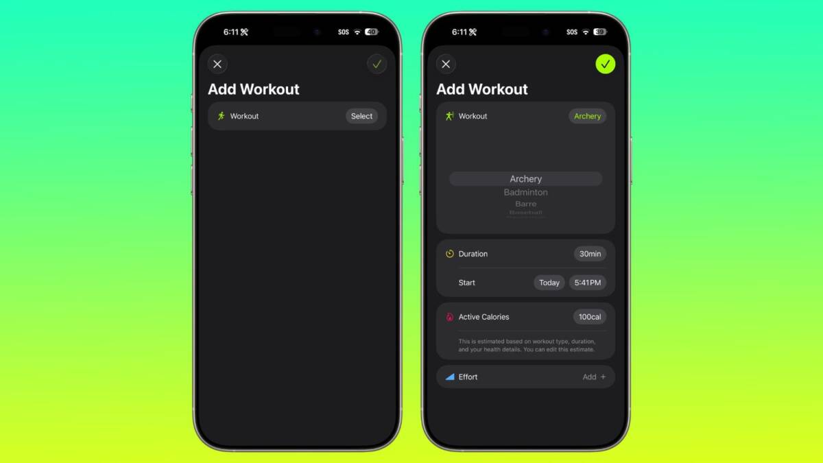 iOS 26.1 выйдет на следующей неделе: все новые функции 26 ios 26 1 custom workout 2