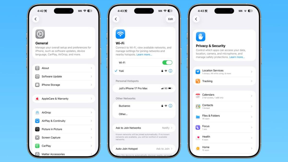 iOS 26.1 выйдет на следующей неделе: все новые функции 27 ios 26 1 left aligned settings 2