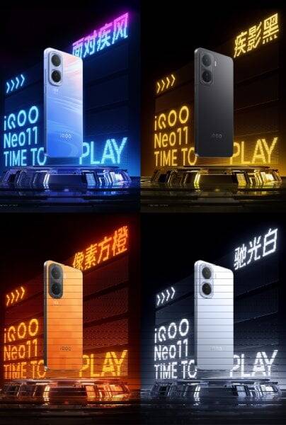 iqoo neo 11 color options