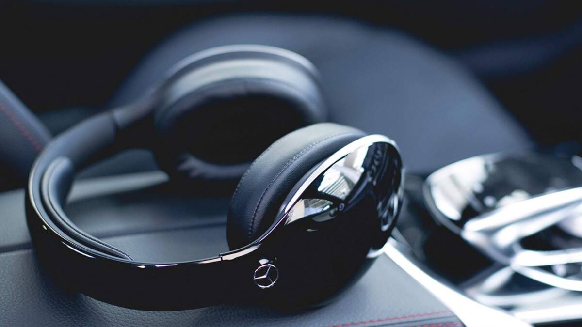 mercedes benz wireless headphone 2