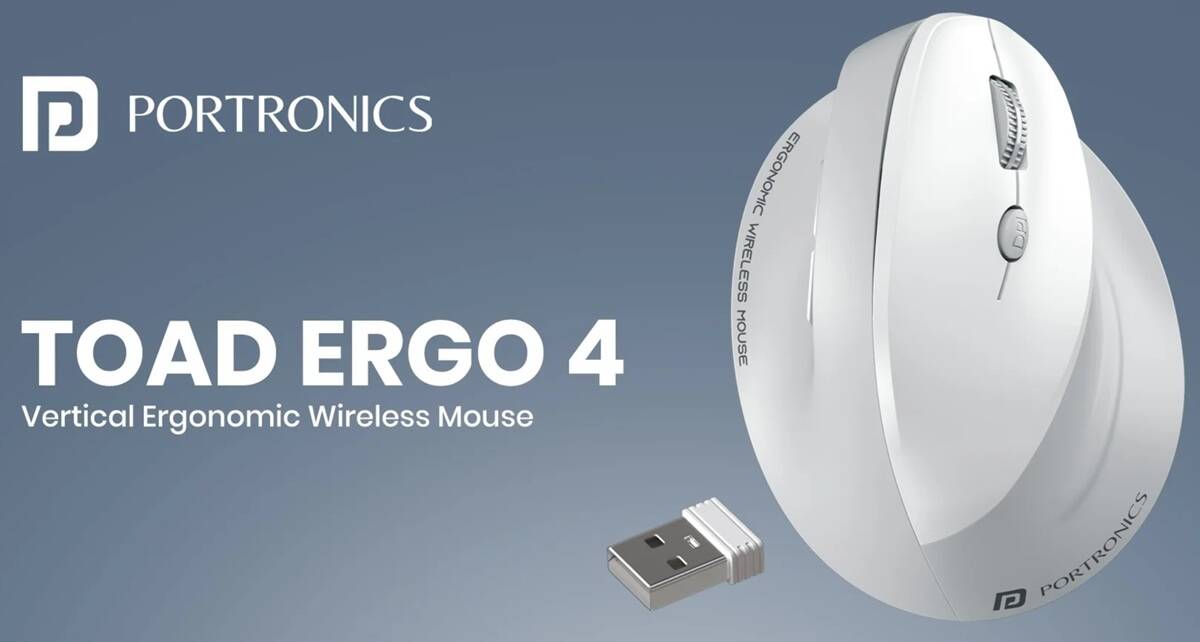 portronics toad ergo 4 1