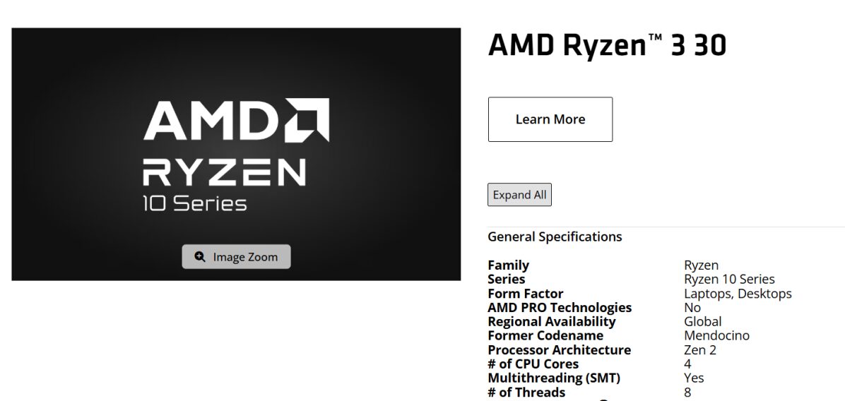 AMD выпустил два «новых» мобильных CPU: Ryzen 10 и Ryzen 100 6 qirtdiij1sdrelwfgwt8abehogfzilltagfioi