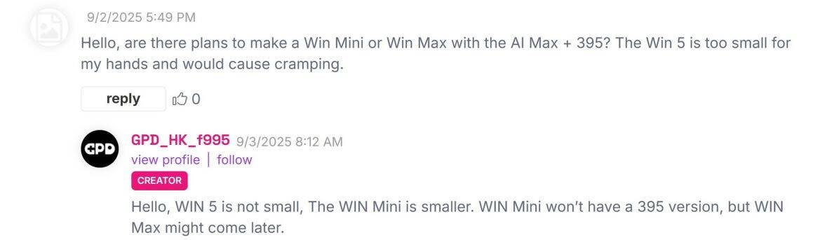 GPD намекнул на новый мини-ноутбук Win Max с флагманским чипом AMD 3 qirtfmwy9ez26z0qf1hashiyqjz09sjaj984wdmuz