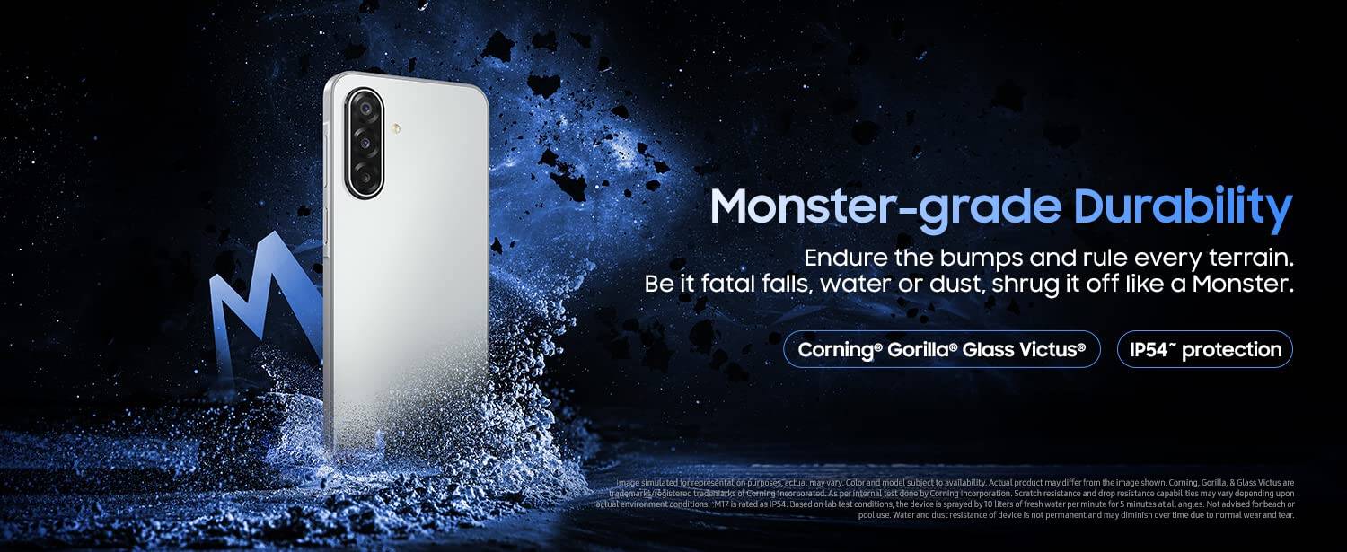 samsung galaxy m17 5g india launch poster features amazon india 02