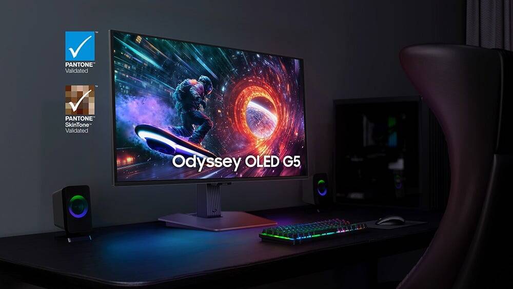Samsung представила игровой монитор Odyssey OLED G50SF с экраном QD-OLED и частотой 180 Гц 2 samsung odyssey oled g5 g50sf 2