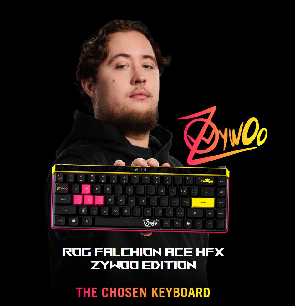Asus ROG представила игровые клавиатуры Azoth 96 HE и Falchion Ace ZywOo Edition с магнитными переключателями и откликом 0.125 мс 9 screenshot 2025 10 18 034828