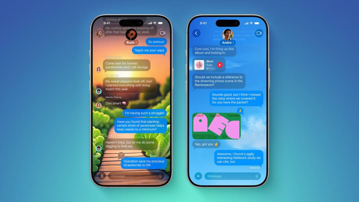 iOS 26.1–26.4: все новые функции, которые появятся на iPhone в ближайших обновлениях 9 ten messages features 2