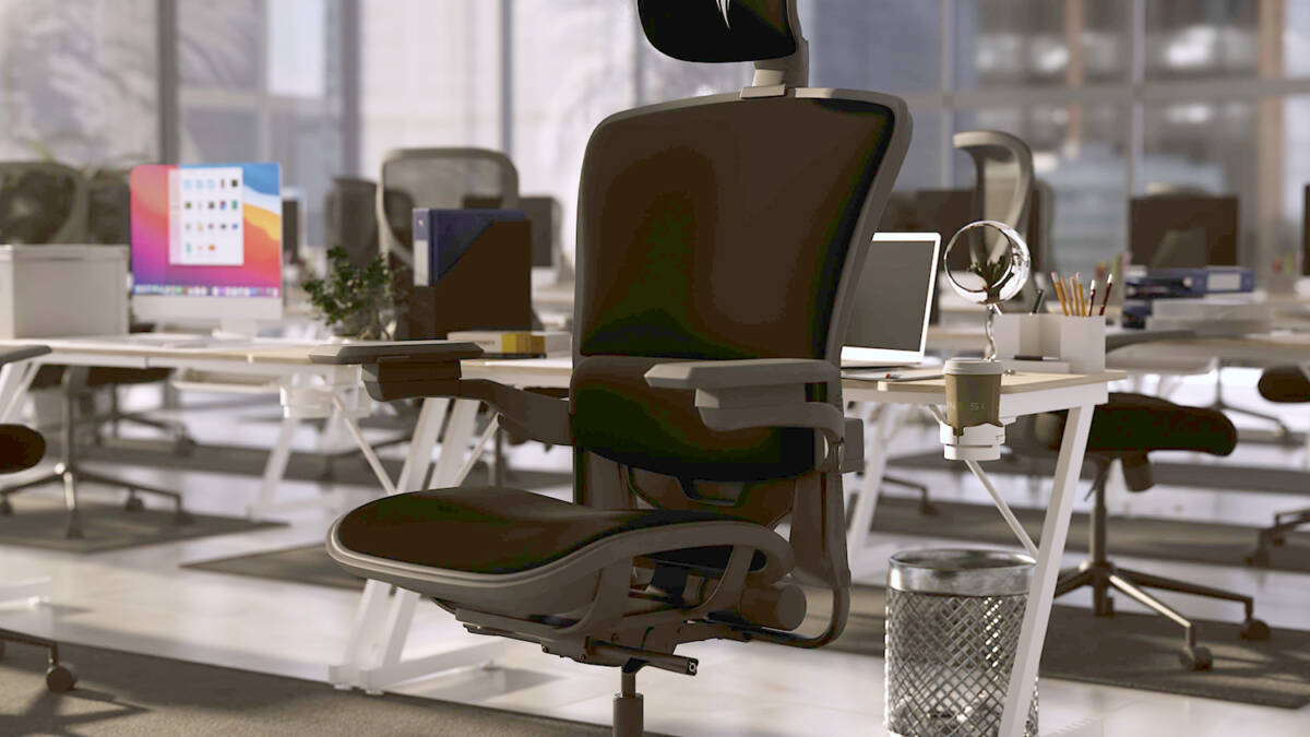 Zone 51 представила кресла Freelancer K5 и Freelancer X7 в классическом черном цвете 5 w8 big office day