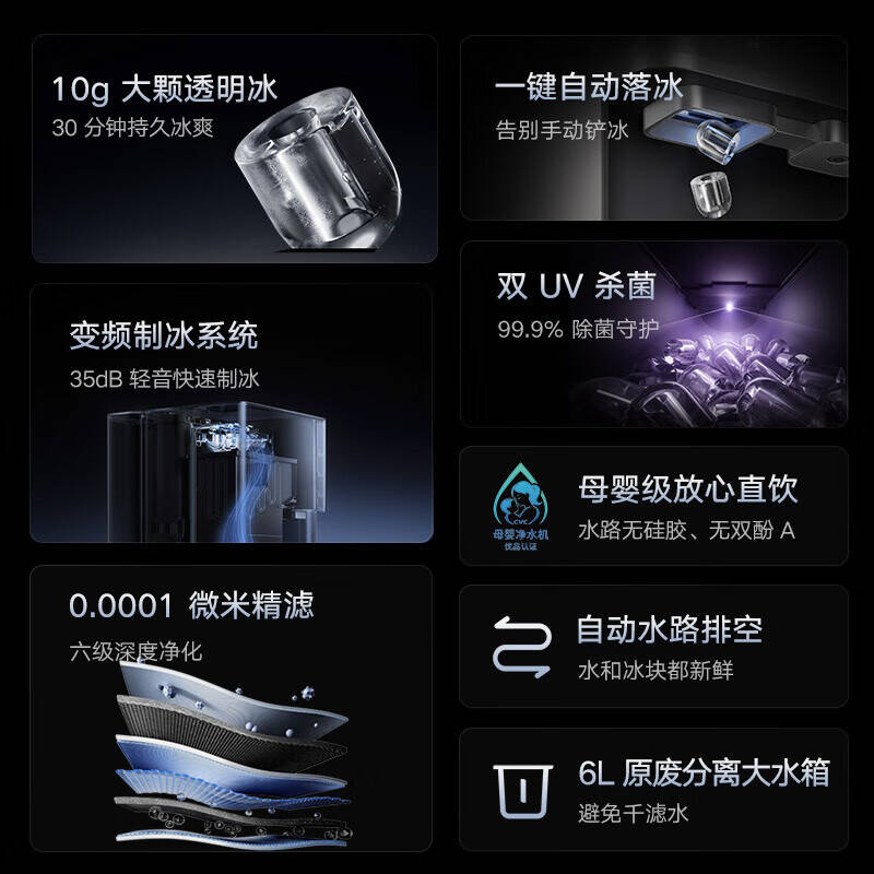 Xiaomi выпустила умный очиститель воды с функцией приготовления льда и моментального нагрева 3 xiaomi mijia water purifier ice making edition