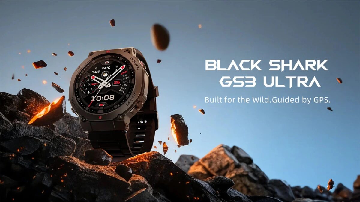 Black Shark представила сверхзащищённые смарт-часы GS3 Ultra 1 black shark gs3 ultra