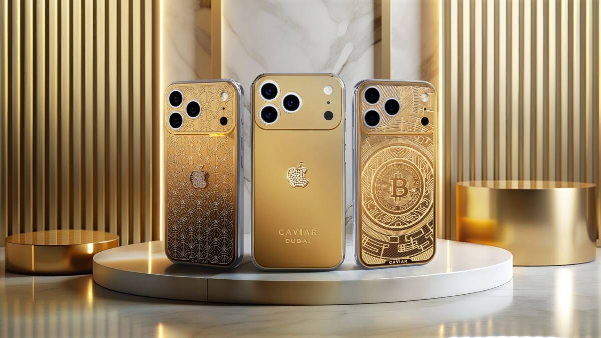 Caviar представила коллекцию iPhone 17 из чистого золота стоимостью свыше $67 000 4 caviar gold iphones