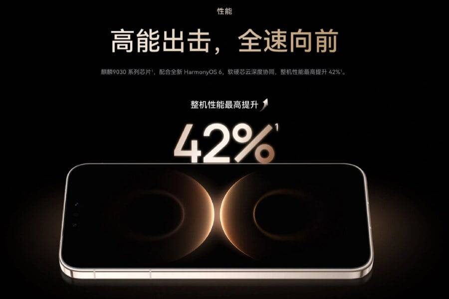 huawei kirin 9030 performance jump over kirin 9020