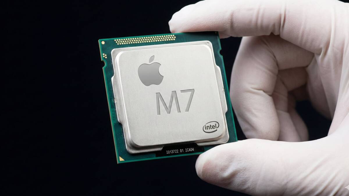 Apple может передать производство чипа M7 компании Intel 1 intel made apple m7 mockup concept image