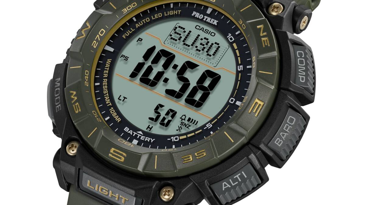 Casio отпраздновала 30-летие серии Pro Trek выпуском двух юбилейных часов 10 prg 340ans 3 03