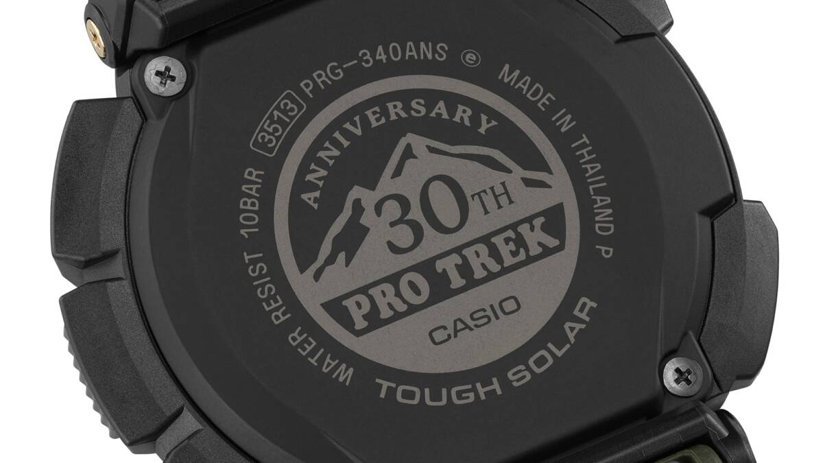 Casio отпраздновала 30-летие серии Pro Trek выпуском двух юбилейных часов 11 prg 340ans 3 04