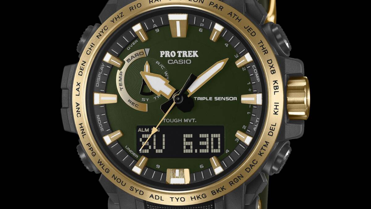 Casio отпраздновала 30-летие серии Pro Trek выпуском двух юбилейных часов 7 prw 61ans 3