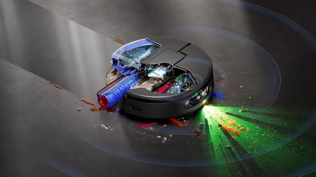 dyson spotscrub ai robot vacuum