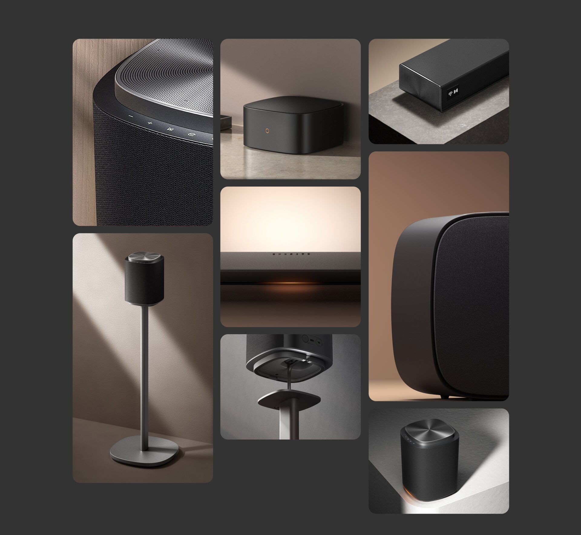 Колонки и аудиосистема LG Sound Suite на выставке