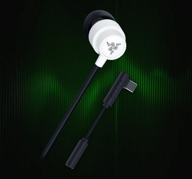 Razer выпустила проводные наушники Hammerhead V3 в белом цвете 3 razer hammerhead v3 1
