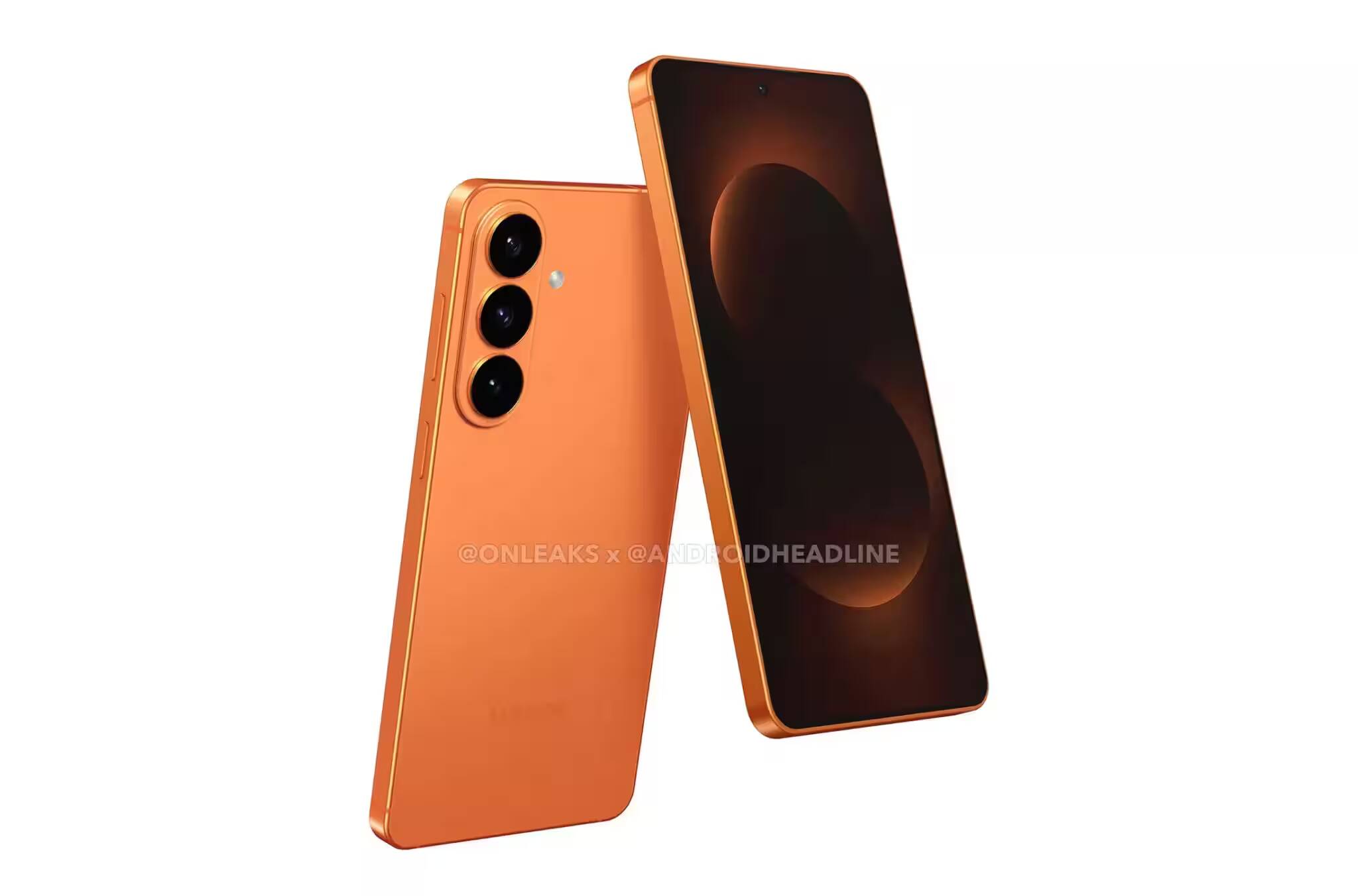 Задняя панель Samsung Galaxy S26 с тремя камерами
