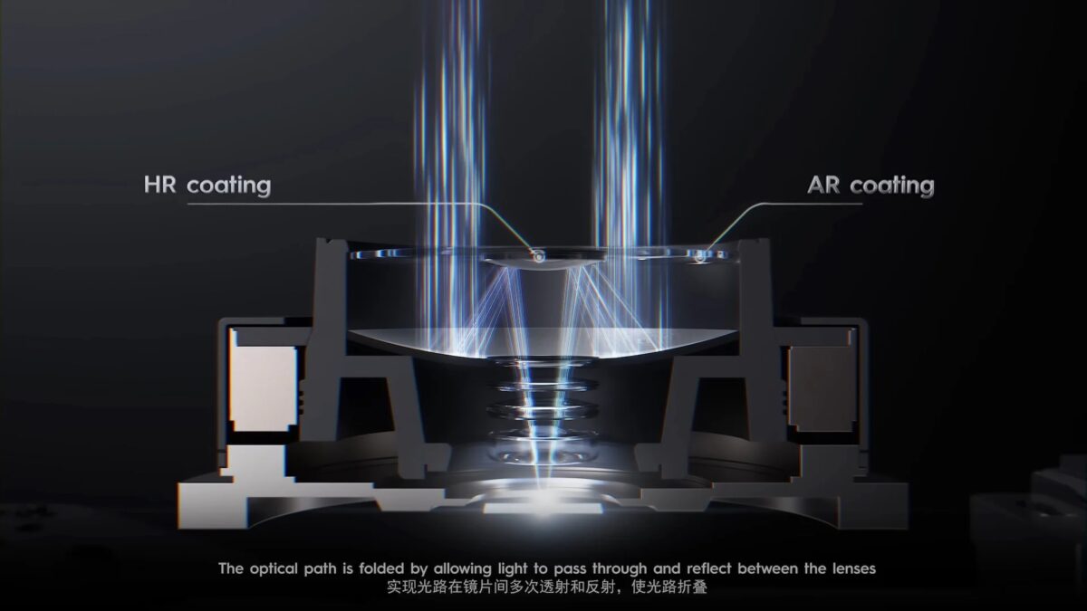 tecno dual mirror reflect telephoto lens module smartphones