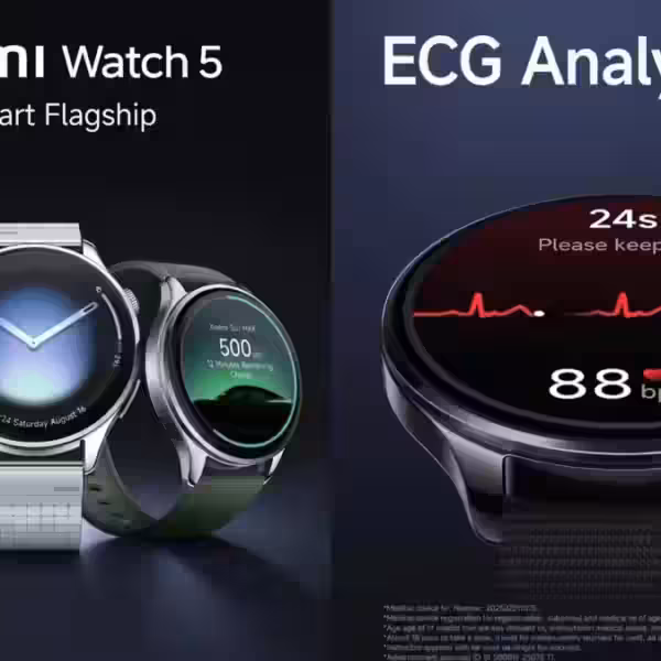 xiaomi watch 5 teased with a riveting sensor thatll do something with your muscles