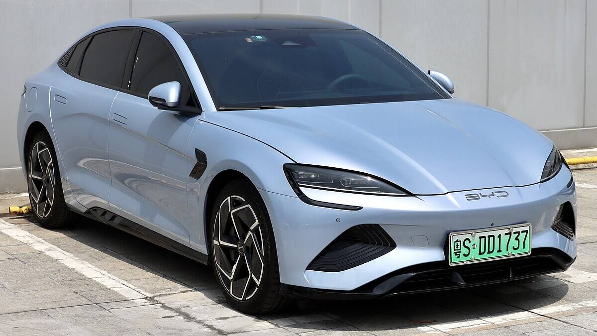 BYD обгоняет Tesla и становится лидером рынка электромобилей 1 2022 byd seal