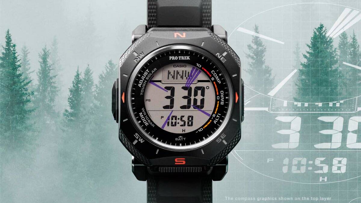 Casio готовит к выпуску необычные часы Pro Trek PRG-69 с восьмиугольным корпусом 5 casio pro trek prg 69 series featured