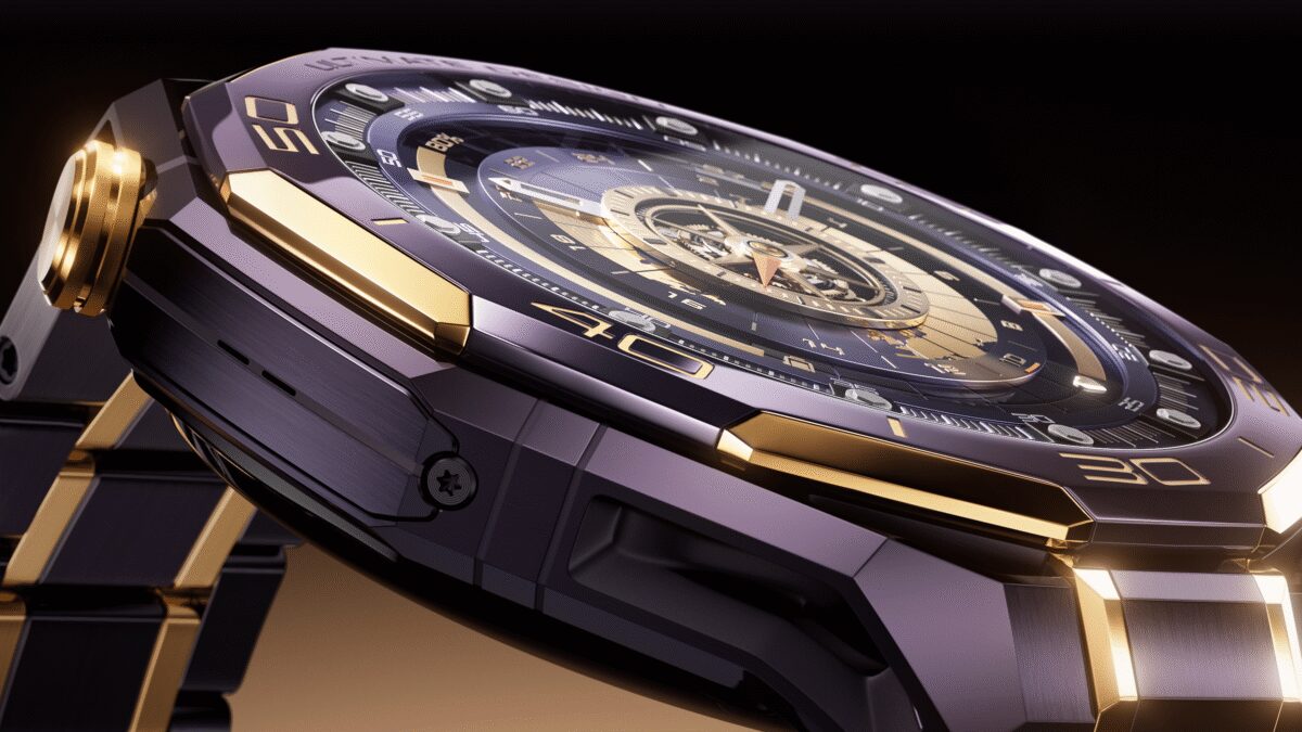 huawei ultimate design royal gold edition watch case