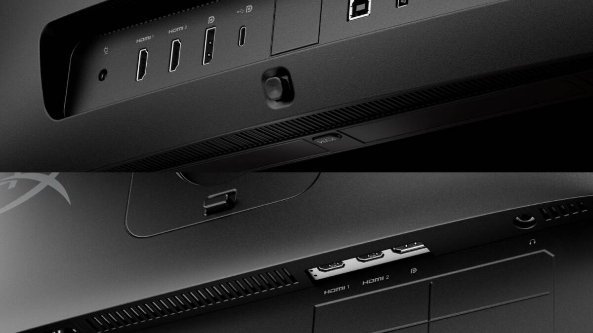 CES 2026: HyperX анонсировала 27-дюймовые QD-OLED-мониторы Omen с частотой до 500 Гц 5 hyperx omen 27qs qd oled gaming monitor ports and connectivity