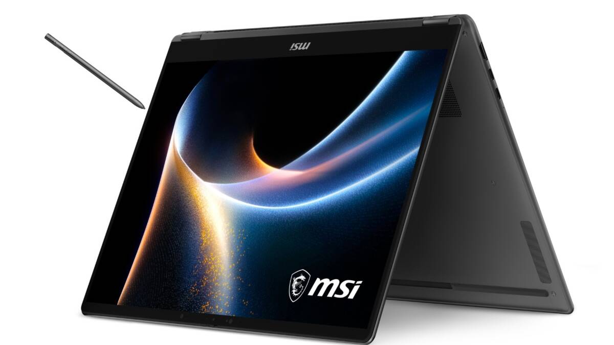 msi nb prestige 16 flip ai platinum gray photo1294