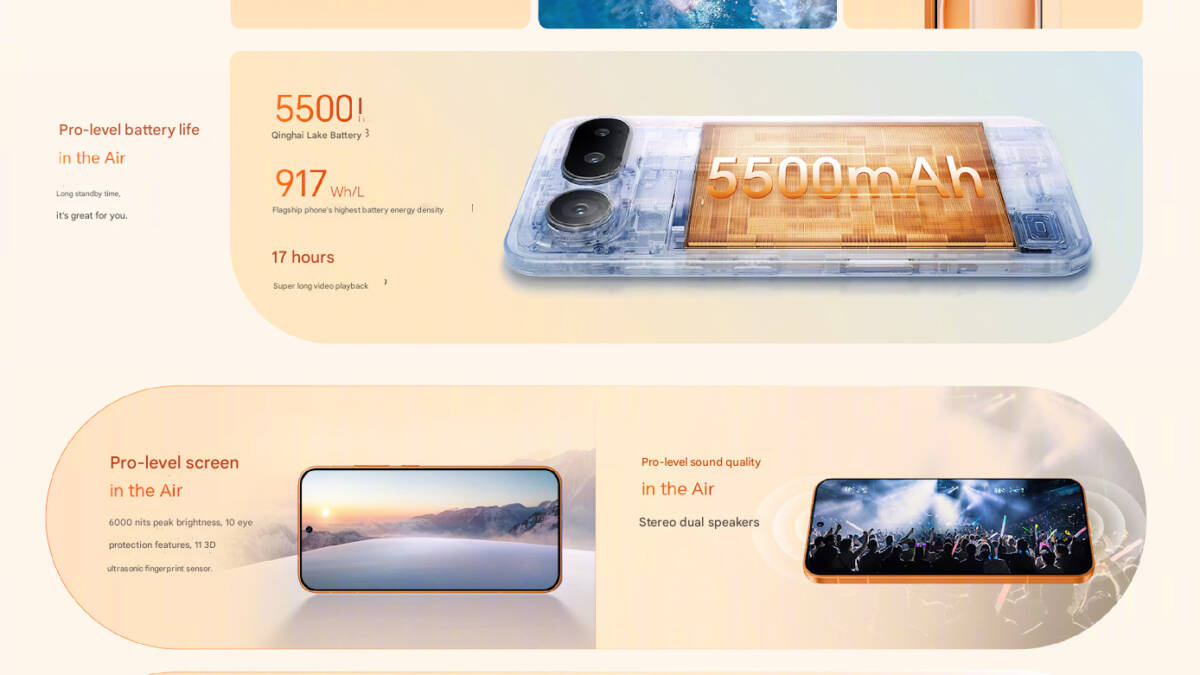 other highlights of the magic 8 pro air